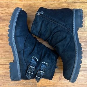 Blowfish Black Booties size 8